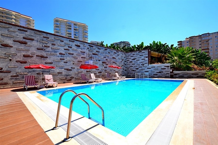 شقة مفروشة غرفة نوم وصالة في منطقة حيوية - مهموتلار / الانيا 