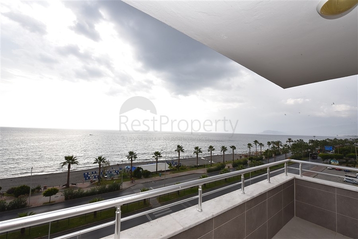 اطلالة بحر مباشرة - عرض مميز - دوبلكس غرفتين وصالة ضمن مجمع سكني في مهموتلار / الانيا 