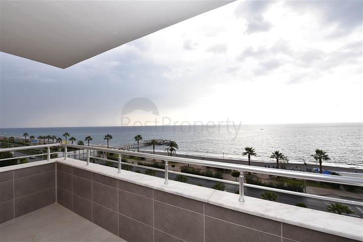 اطلالة بحر مباشرة - عرض مميز - دوبلكس غرفتين وصالة ضمن مجمع سكني في مهموتلار / الانيا 