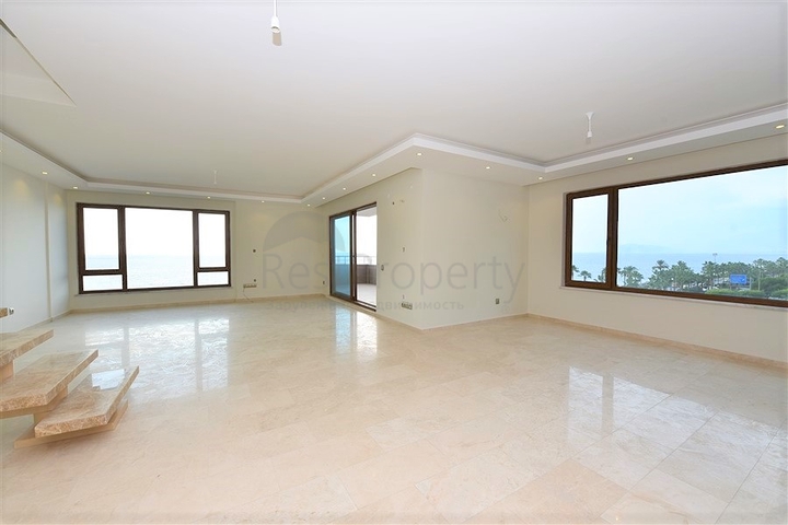 اطلالة بحر مباشرة - عرض مميز - دوبلكس غرفتين وصالة ضمن مجمع سكني في مهموتلار / الانيا 