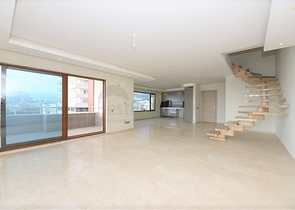 اطلالة بحر مباشرة - عرض مميز - دوبلكس غرفتين وصالة ضمن مجمع سكني في مهموتلار / الانيا 