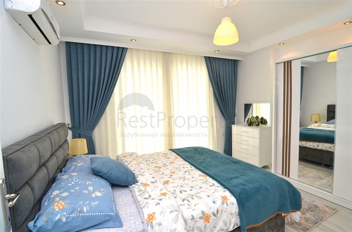 شقة غرفة وصالة مفروشة ضمن مجمع سكني حديث في مهموتلار / الانيا 