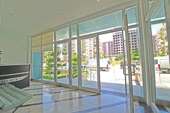 شقة غرفة وصالة مفروشة ضمن مجمع سكني حديث في مهموتلار / الانيا 