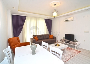 شقة غرفة وصالة مفروشة ضمن مجمع سكني حديث في مهموتلار / الانيا 