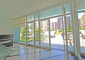 شقة غرفة وصالة مفروشة ضمن مجمع سكني حديث في مهموتلار / الانيا 