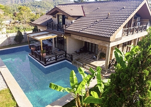 فيلا منفصلة 3 + 1 مع الأثاث في كيمير