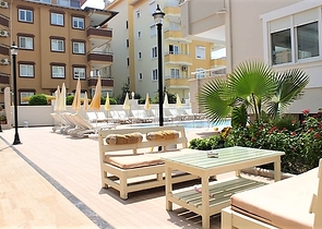 قريبة من البحر - شقة غرفتين وصالة في منطقة اوبا / الانيا 