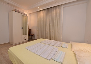 شقة غرفتين وصالة ضمن مجمع سكني في منطقة اوبا - الانيا 