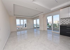 شقة تصميم غرفتين وصالة ضمن مجمع بخدمات 5 نجوم في توسمور / الانيا 