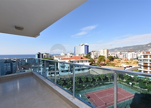 شقة تصميم غرفتين وصالة ضمن مجمع بخدمات 5 نجوم في توسمور / الانيا 