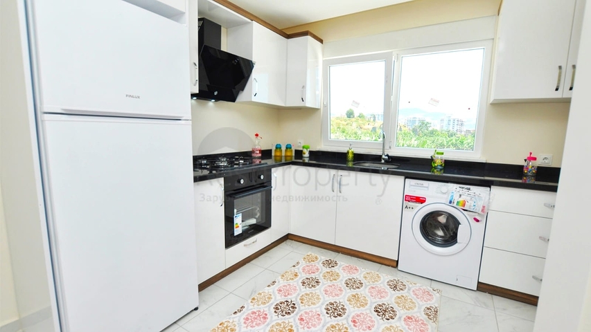 عرض مميز - شقة 2 غرفة وصالة - مفروشة ضمن مجمع خمس نجوم في مهموتلار / الانيا 