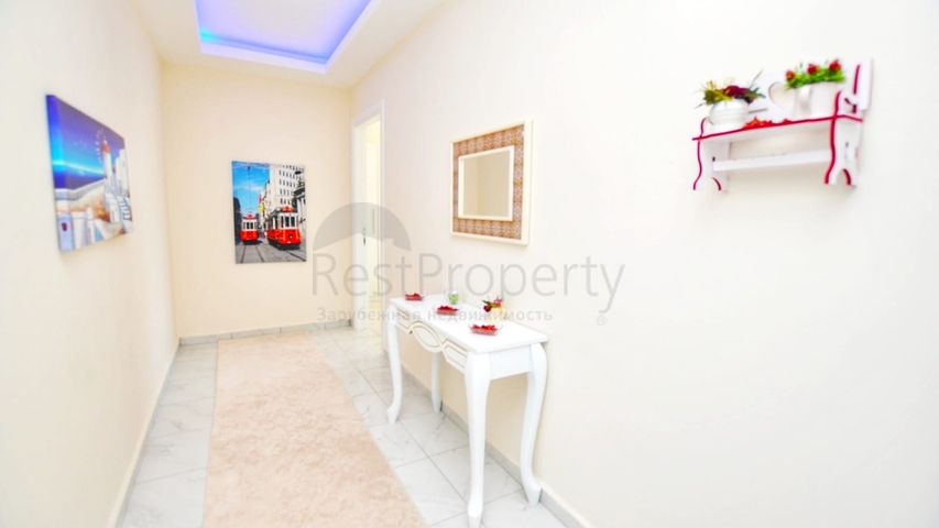 عرض مميز - شقة 2 غرفة وصالة - مفروشة ضمن مجمع خمس نجوم في مهموتلار / الانيا 