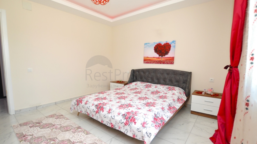 عرض مميز - شقة 2 غرفة وصالة - مفروشة ضمن مجمع خمس نجوم في مهموتلار / الانيا 