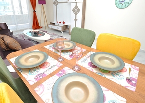 عرض مميز - شقة 2 غرفة وصالة - مفروشة ضمن مجمع خمس نجوم في مهموتلار / الانيا 