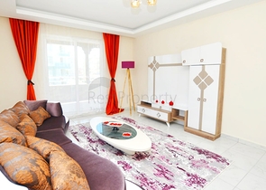 عرض مميز - شقة 2 غرفة وصالة - مفروشة ضمن مجمع خمس نجوم في مهموتلار / الانيا 