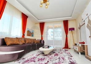 عرض مميز - شقة 2 غرفة وصالة - مفروشة ضمن مجمع خمس نجوم في مهموتلار / الانيا 