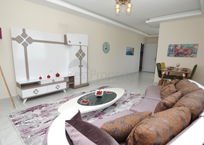 عرض مميز - شقة 2 غرفة وصالة - مفروشة ضمن مجمع خمس نجوم في مهموتلار / الانيا 