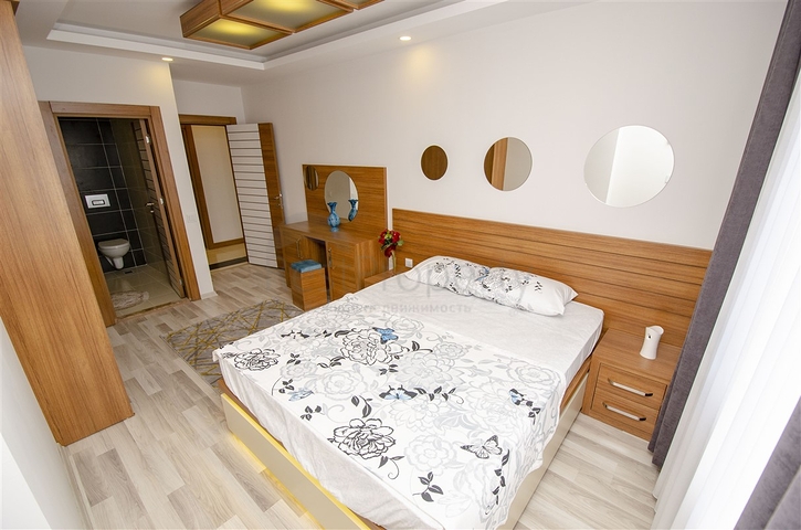 شقق 3 + 1 واسعة في مجمع في منطقة كيبيز أنطاليا