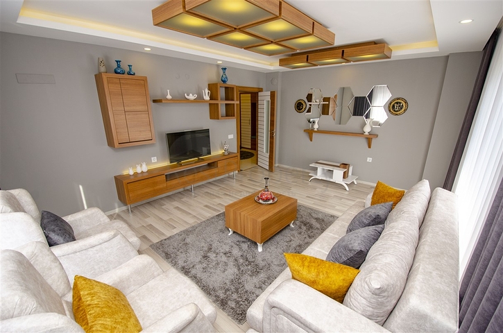 شقق 3 + 1 واسعة في مجمع في منطقة كيبيز أنطاليا