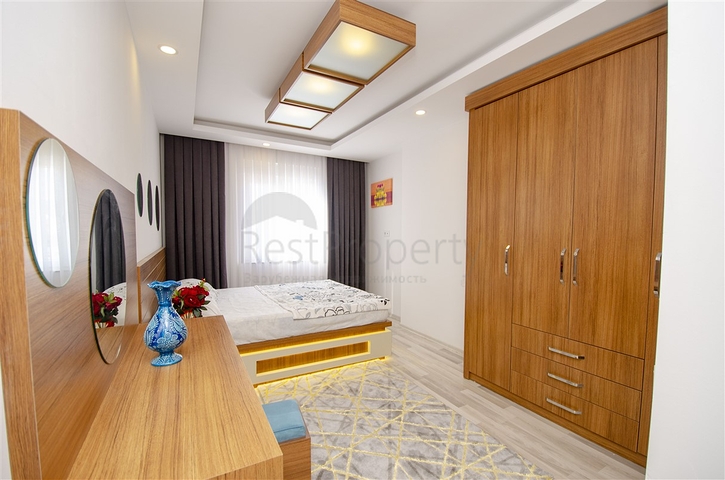 شقق 3 + 1 واسعة في مجمع في منطقة كيبيز أنطاليا