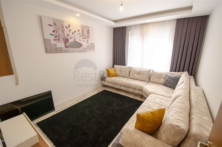 شقق 3 + 1 واسعة في مجمع في منطقة كيبيز أنطاليا