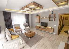 شقق 3 + 1 واسعة في مجمع في منطقة كيبيز أنطاليا