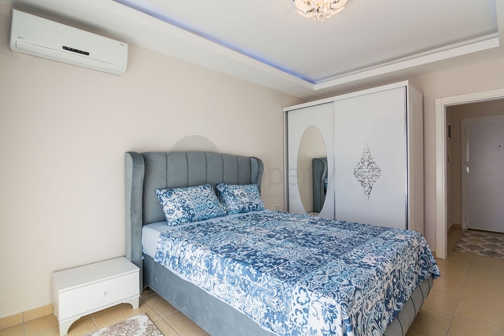 اطلالة بحر - سعر مميز - شقة مفروشة من تصميم غرفة وصالة في كارجي جاك / الانيا 