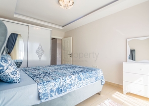 اطلالة بحر - سعر مميز - شقة مفروشة من تصميم غرفة وصالة في كارجي جاك / الانيا 