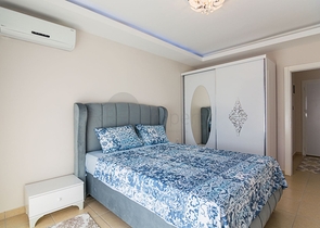 اطلالة بحر - سعر مميز - شقة مفروشة من تصميم غرفة وصالة في كارجي جاك / الانيا 