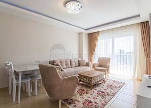 اطلالة بحر - سعر مميز - شقة مفروشة من تصميم غرفة وصالة في كارجي جاك / الانيا 