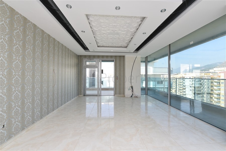 اطلالة بحر - شقة غرفتين  وصالة ضمن مجمع سكني حديث اول صف على البحر - الانيا 