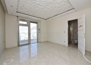 اطلالة بحر - شقة غرفتين  وصالة ضمن مجمع سكني حديث اول صف على البحر - الانيا 