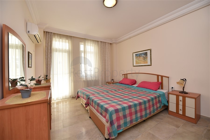 اطلالة بحر مباشرة - شقة غرفتين وصالة في مهموتلار / الانيا 