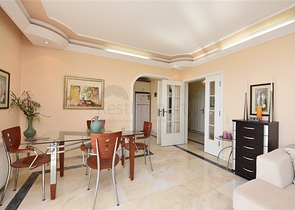 اطلالة بحر مباشرة - شقة غرفتين وصالة في مهموتلار / الانيا 