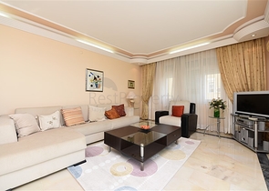 اطلالة بحر مباشرة - شقة غرفتين وصالة في مهموتلار / الانيا 