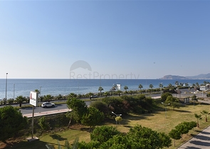 اطلالة بحر مباشرة - شقة غرفتين وصالة في مهموتلار / الانيا 