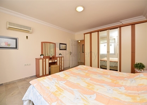 اطلالة بحر مباشرة - شقة غرفتين وصالة في مهموتلار / الانيا 