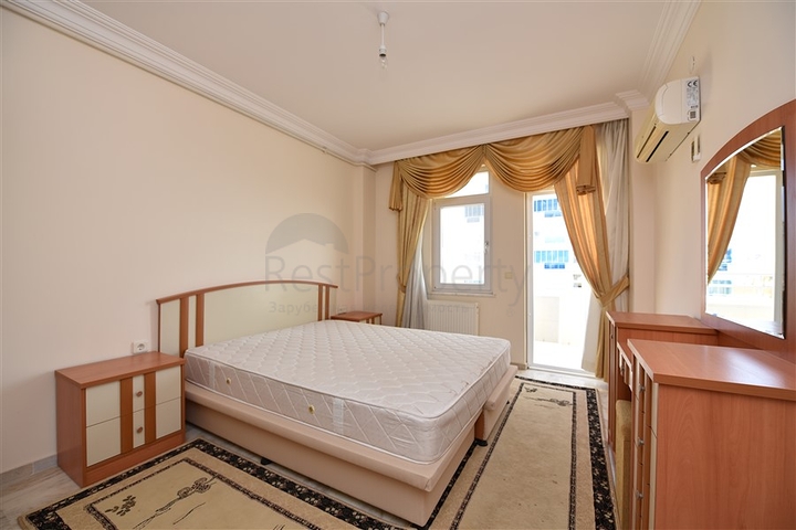 اطلالة بحر - مطبخ منفصل - شقة 2 غرفة وصالة في مهوتلار / الانيا 