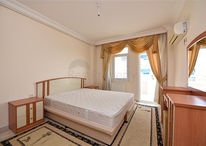 اطلالة بحر - مطبخ منفصل - شقة 2 غرفة وصالة في مهوتلار / الانيا 