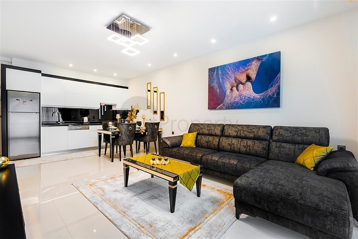 الفخامة والذوق الرفيع - شقة فاخرة ضمن مجمع 5 نجوم في الانيا 