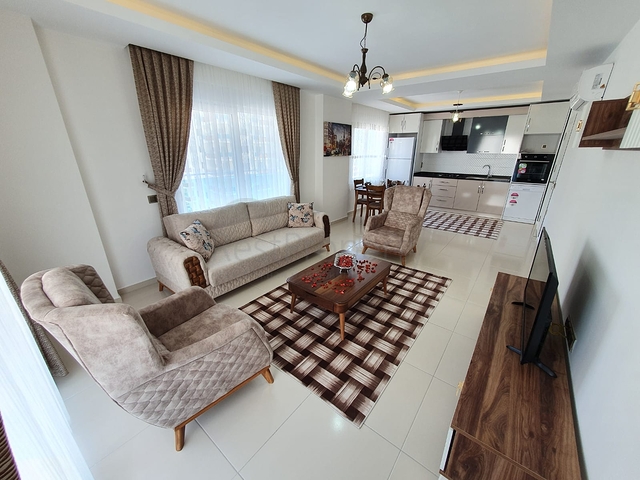 منزل احلامكم .. شقة 1 غرفة وصالة - مفروشة - ضمن مجمع سكني في مهموتلار / الانيا 