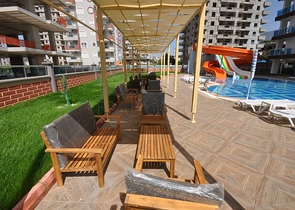 منزل احلامكم .. شقة 1 غرفة وصالة - مفروشة - ضمن مجمع سكني في مهموتلار / الانيا 