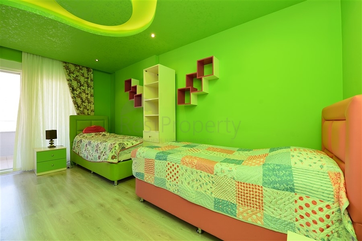 تصميم مميز - شقة عائلية واسعة - 3 غرف وصالة - مهموتلار / الانيا 