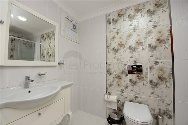 تصميم مميز - شقة عائلية واسعة - 3 غرف وصالة - مهموتلار / الانيا 