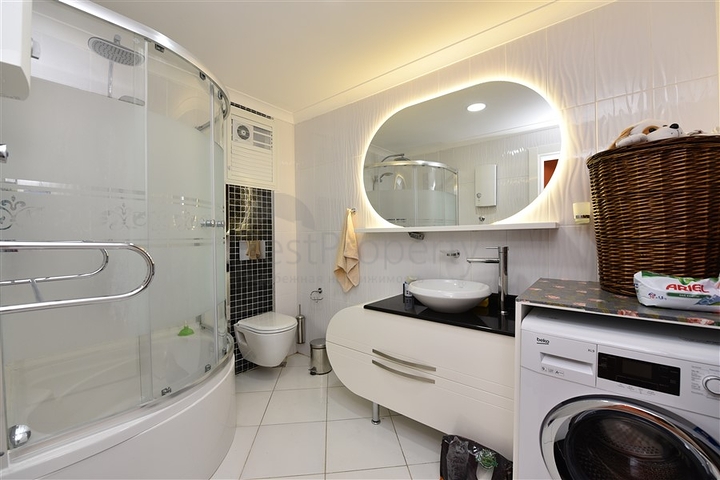 تصميم مميز - شقة عائلية واسعة - 3 غرف وصالة - مهموتلار / الانيا 