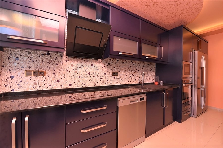 تصميم مميز - شقة عائلية واسعة - 3 غرف وصالة - مهموتلار / الانيا 