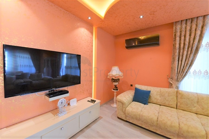 تصميم مميز - شقة عائلية واسعة - 3 غرف وصالة - مهموتلار / الانيا 