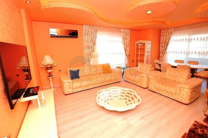 تصميم مميز - شقة عائلية واسعة - 3 غرف وصالة - مهموتلار / الانيا 