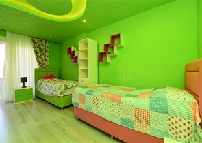 تصميم مميز - شقة عائلية واسعة - 3 غرف وصالة - مهموتلار / الانيا 