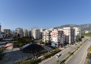 تصميم مميز - شقة عائلية واسعة - 3 غرف وصالة - مهموتلار / الانيا 